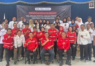 PMI Semarang Bekali Relawan dengan Pelatihan Pertolongan Pertama dan Simulasi K9