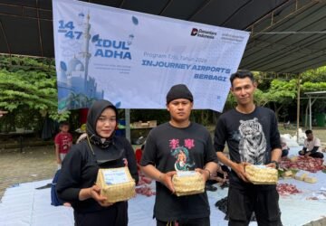 Bandara Ahmad Yani Semarang Salurkan 400 Paket Daging dalam Momen Idul Adha 1447 Hijriah