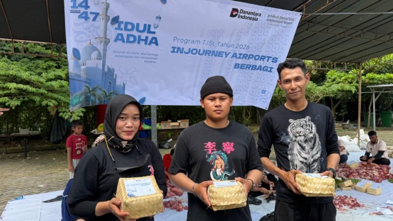 Bandara Ahmad Yani Semarang Salurkan 400 Paket Daging dalam Momen Idul Adha 1447 Hijriah