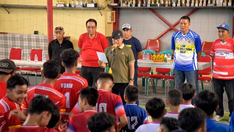 Buka Liga Tunas 2026, Iswar Dorong Atlet Muda Raih Prestasi