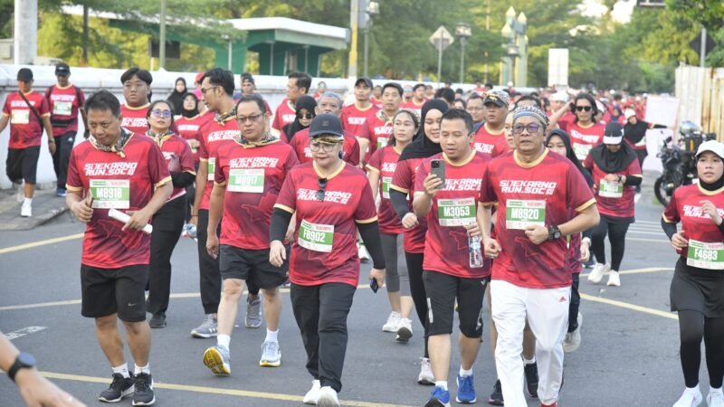 Ikut Soekarno Run 2026, Wali Kota Semarang, Agustina Wilujeng, Perkuat Sinergi Sport Tourism Antarwilayah