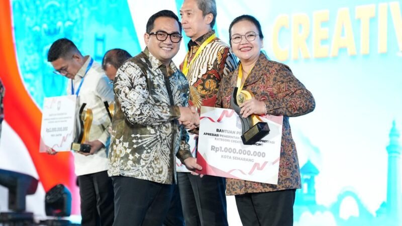 Hebat! Kota Semarang Raih Penghargaan Nasional Creative Financing