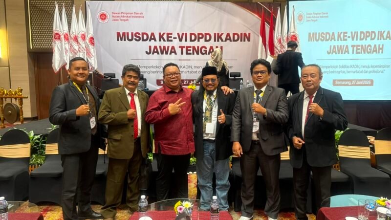Aan Tawli Kembali Terpilih Sebagai Ketua DPD Ikadin Jateng