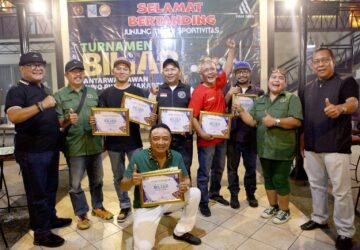 Ini Daftar Pemenang Turnamen Biliar Siwo PWI DKI Jakarta, Jateng Bawa Pulang Juara Harapan I