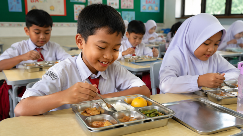 Kantin Sekolah Berpeluang Terlibat di MBG, Pemerintah Masih Matangkan Skema