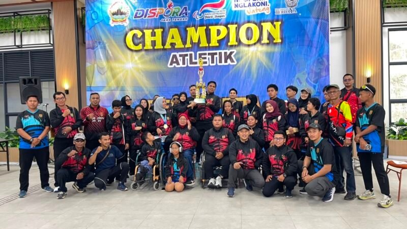 Inklusif Berbuah Prestasi, Kota Semarang Raih Juara Umum Peparpeda Jateng 2026