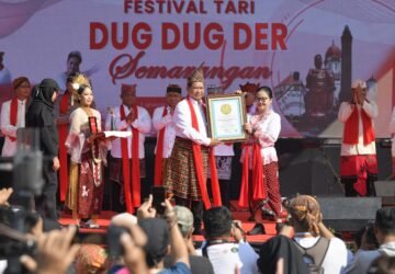 Raih Rekor LEPRID Bersama 25 Ribu Warga, Wali Kota Agustina Mempersembahkan Penghargaan bagi Warga Kota Semarang