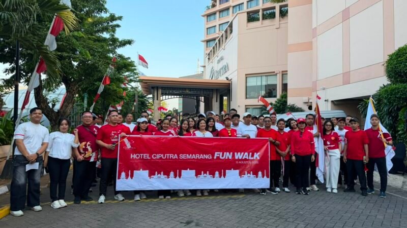 Peringati HUT RI, Hotel Ciputra gelar Fun Walk Hingga Promo Merdeka
