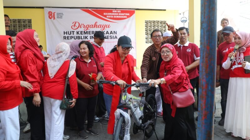 Wali Kota Semarang Sapa Warga di Sela Perayaan HUT RI