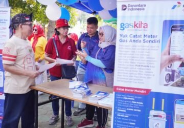 Ribuan Warga Semarang Jalan Sehat Sekaligus Merayakan Gempita Gaskita Jargas PGN