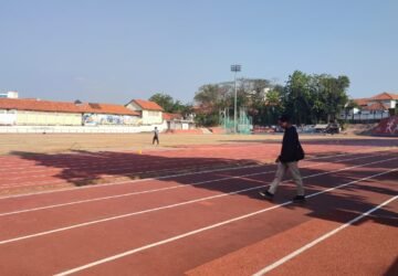 Lintasan Atletik TLJ Semarang Ditutup Lagi, Perbaikan Belum Rampung