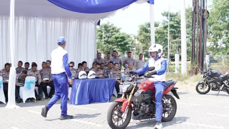Honda Jateng Latih 60 Personel Ditlantas Polda Jateng, Perkuat Keselamatan Berkendara