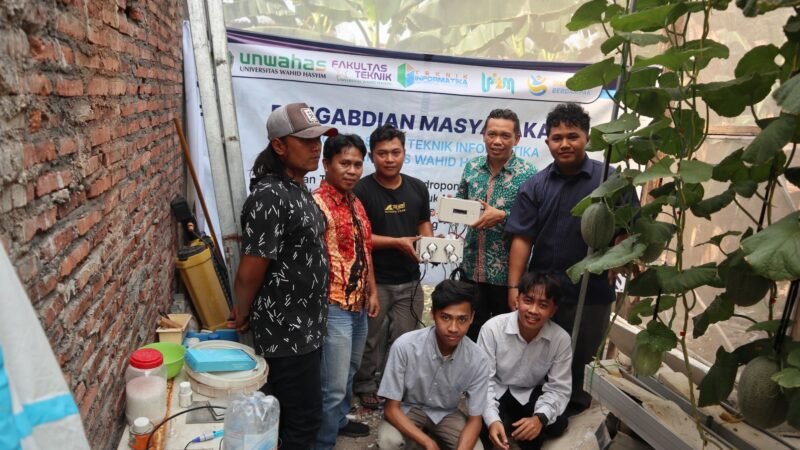 Teknologi Smart Farming Berbasis IoT dari UNWAHAS Diharapkan Tingkatkan Produktivitas dan Kualitas Melon Hidroponik