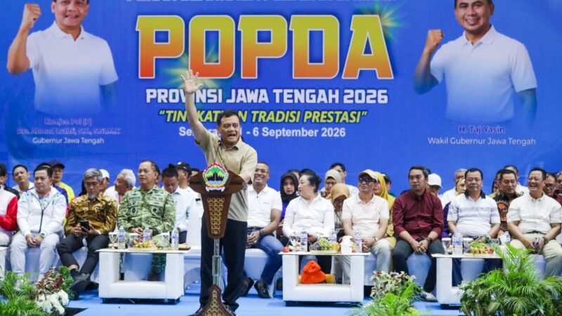 Popda Jateng 2026 Diikuti 7.515 Atlet, Ahmad Luthfi: Ini Bibit Unggul Jawa Tengah