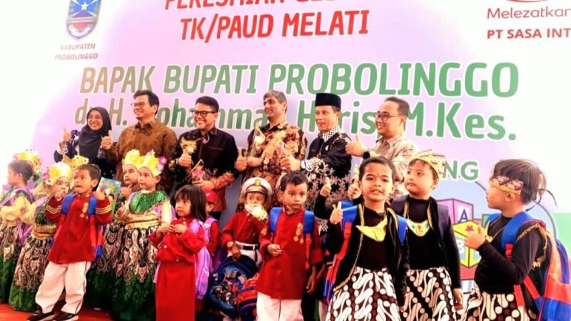 Renovasi TK Melati Rampung, Sasa Inti Dorong Pendidikan Anak dan Industri Hijau