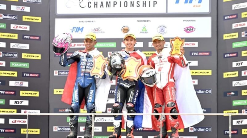 Start dari Posisi 30, Rheza Danica Bawa AHRT Naik Podium ARRC Sepang