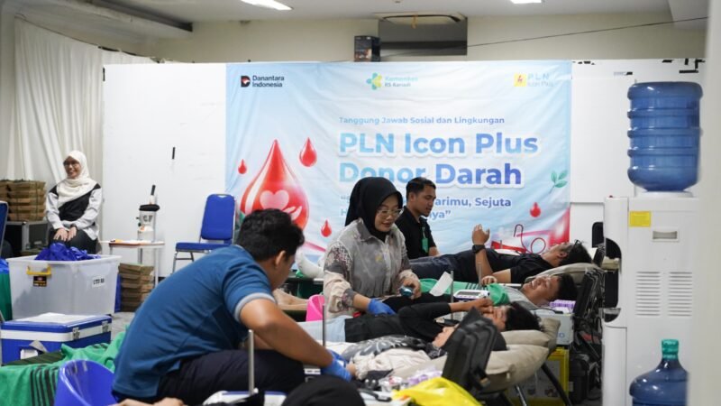 PLN Icon Plus Gelar Donor Darah, Wujudkan Kepedulian Sesama