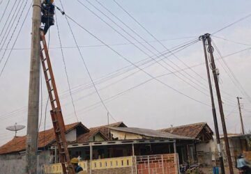 PLN Icon Plus Perkuat Keandalan Jaringan melalui Perapihan Kabel di Batang