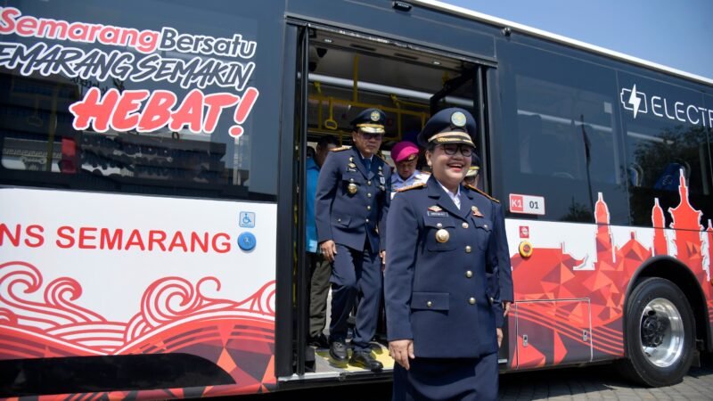 27 Bus Listrik Mulai Layani Trans Semarang, Wali Kota Agustina Dorong Transportasi Bersih