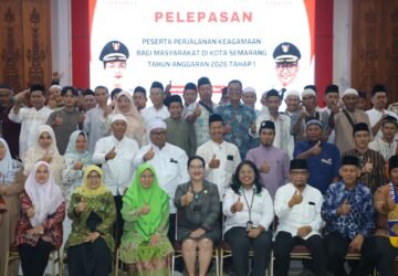 Wali Kota Semarang Agustina Wilujeng Titip Doa kepada 108 Peserta Perjalanan Keagamaan Tahap 1