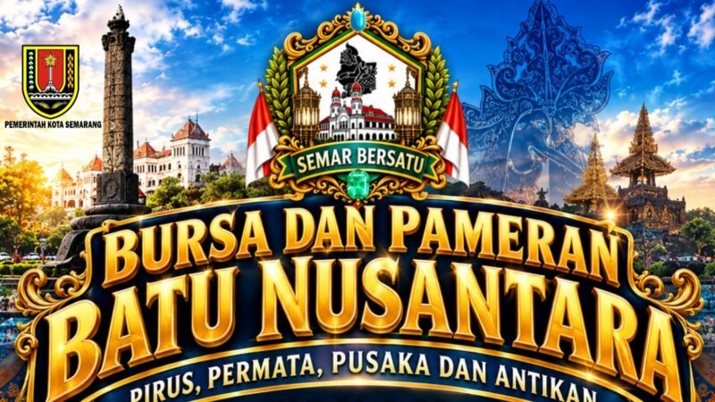 Bursa Batu Nusantara Digelar di Pasar Dargo Semarang