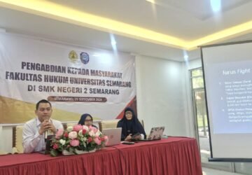 Sebelum Masuk Dunia Kerja, Siswa SMK di Semarang Dibekali Literasi Hukum