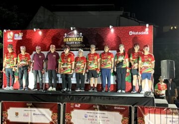 Dukung Olahraga dan Wisata Kota, PDAM Tirta Moedal Meriahkan Heritage Night Run Semarang 2026