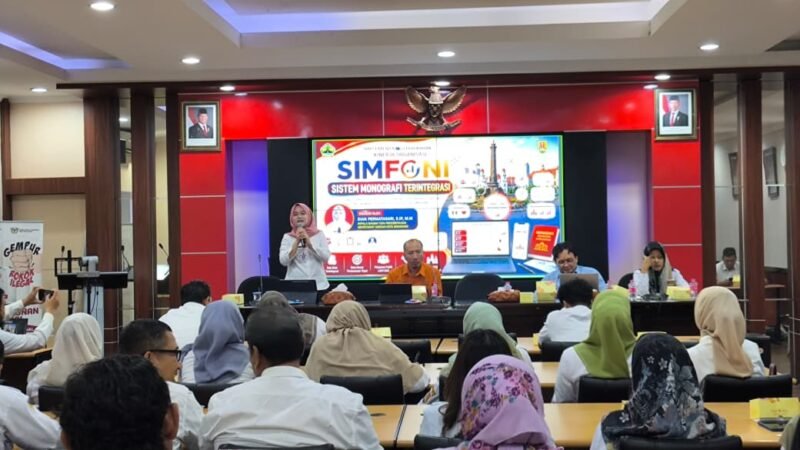 Lewat SIMFONI, Pemkot Semarang Targetkan Data Kelurahan Lebih Akurat